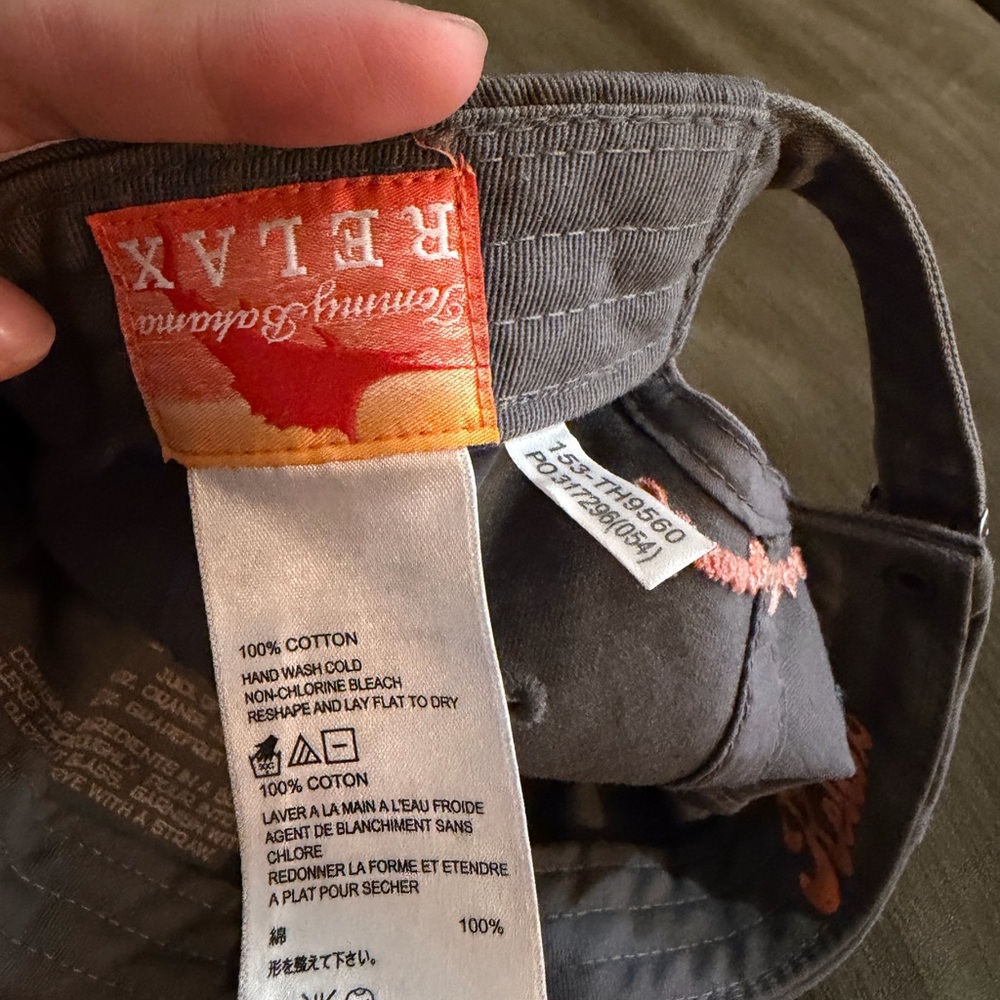 Tommy Bahama marlin grey hat - Picture 4 of 5